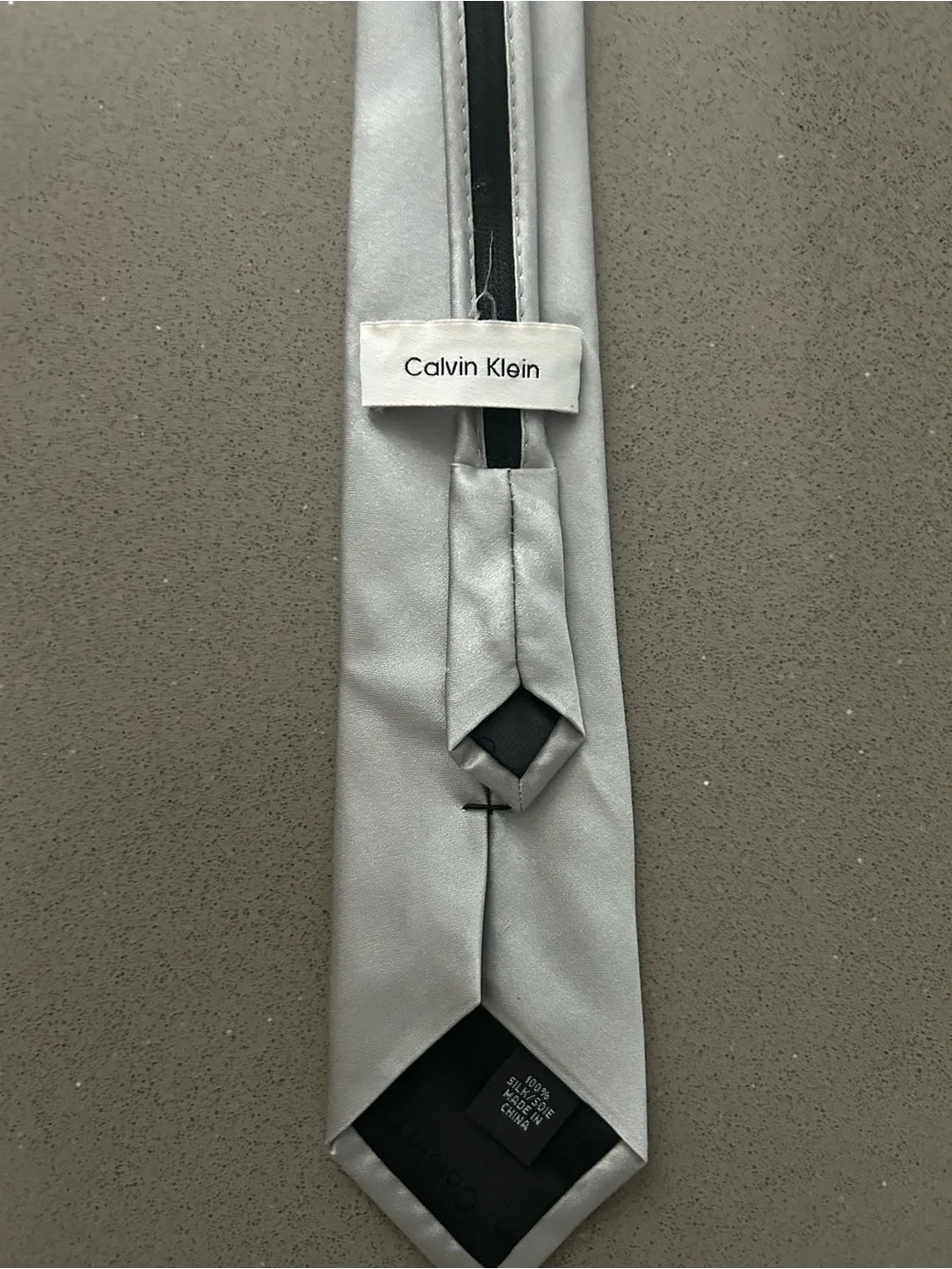 Calvin Klein sleek silver